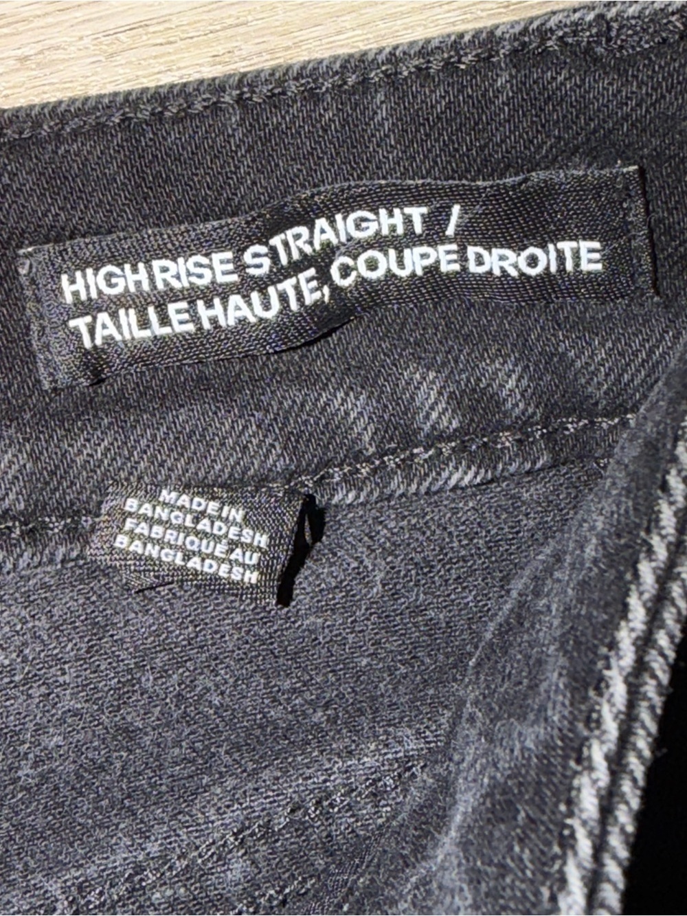 Joe Fresh High Rise Straight Jeans Size 25 - Picture 4 of 7